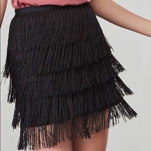 Jack by BB Dakota Margarite Skirt with Fringe